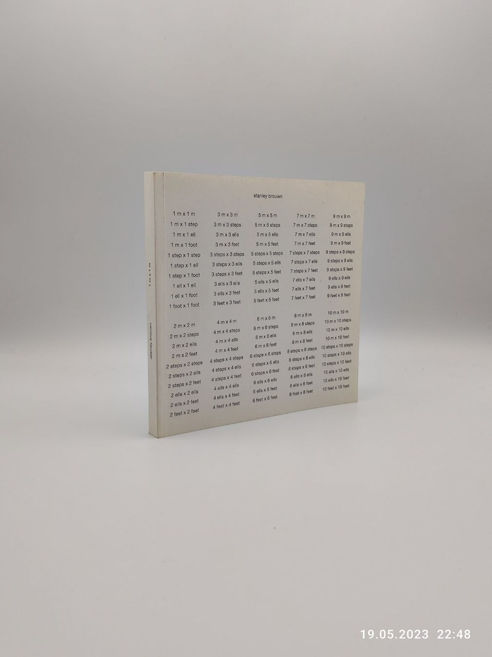Libri: ARTIST BOOK - STANLEY BROUWN – Usato da Goldach venduto da Gaip 1