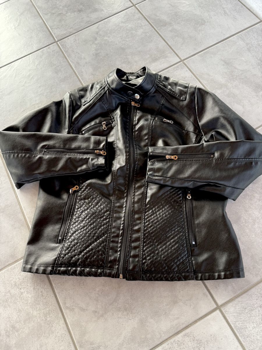 Giacche: Kunstleder Jacke – Nuovo (secondo la descrizione) da Wila venduto da jama72