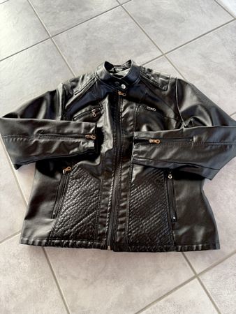 Kunstleder Jacke