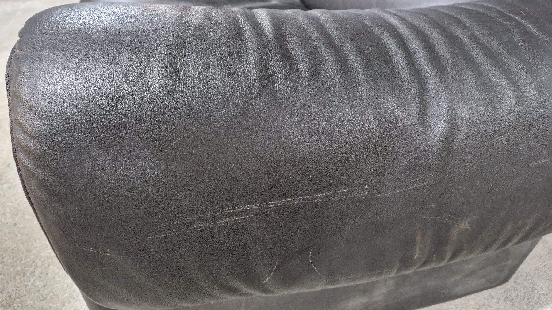 De Sede Divani: De Sede DS-2011 Ledersofa schwarzbraun – Usato da Erlinsbach venduto da itr_m7nf 3