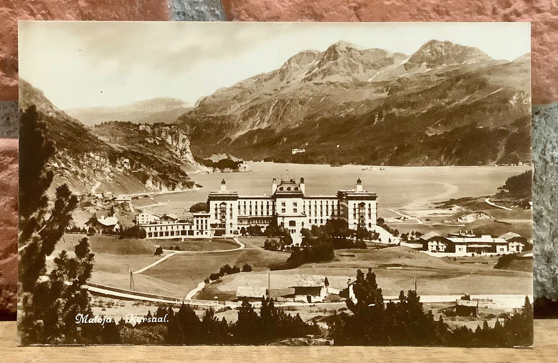 Cartoline postali: MALOJA Kursaal - Engadin – Usato da Root venduto da ENGLAND-TREASURES