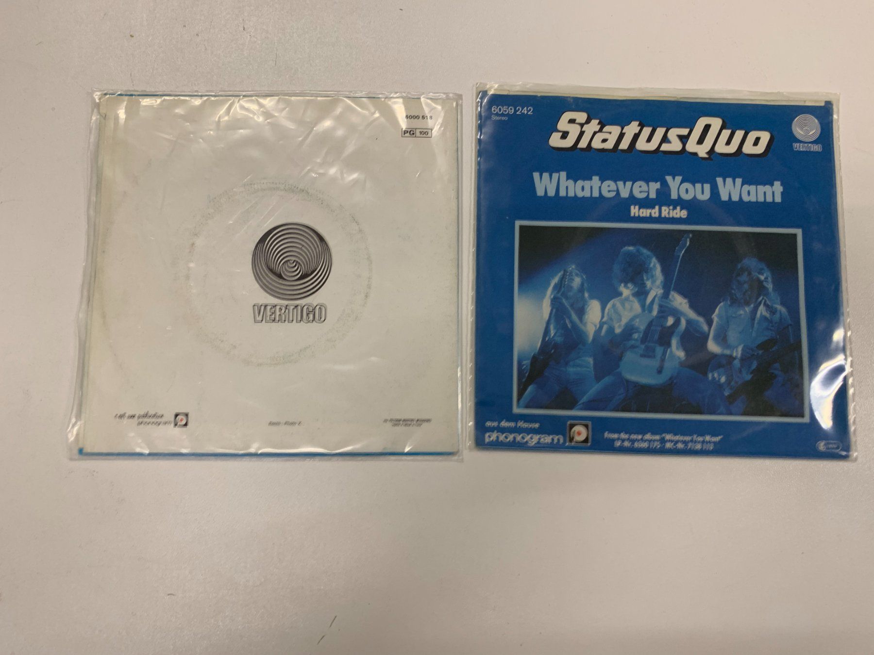 Dischi in vinile: 2 Singles von Status Quo aus den 80er Jahren – Usato da Fislisbach venduto da Zicke1958 1