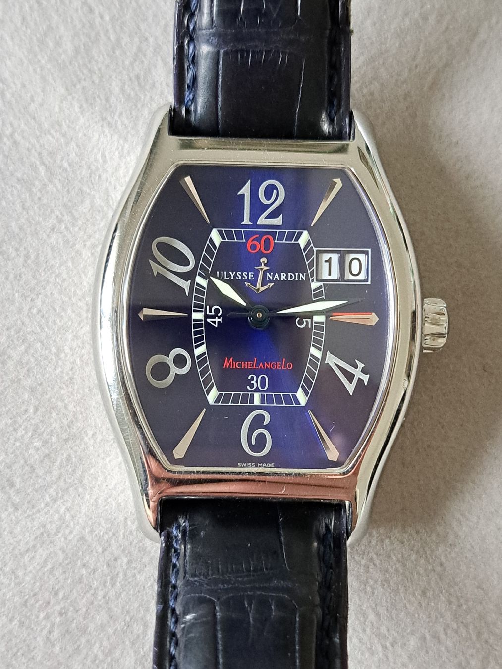 Ulysse Nardin Orologi: Montre Ulysse Nardin Michel Angelo – Usato da Le Locle venduto da Lapidary.Duc