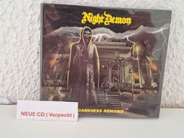 CD Night Demon - Darkness Remains  🆕neu (Verpackt) Metal