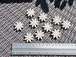 10 Keramik Rohling Blumenfigur– zum Selbstbemalen & Brennen