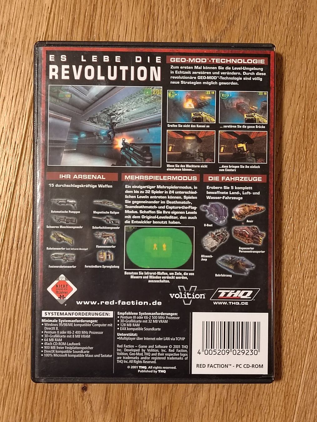 Giochi: Red Faction PC DE 2001 – Usato da Fribourg venduto da Nooky 1