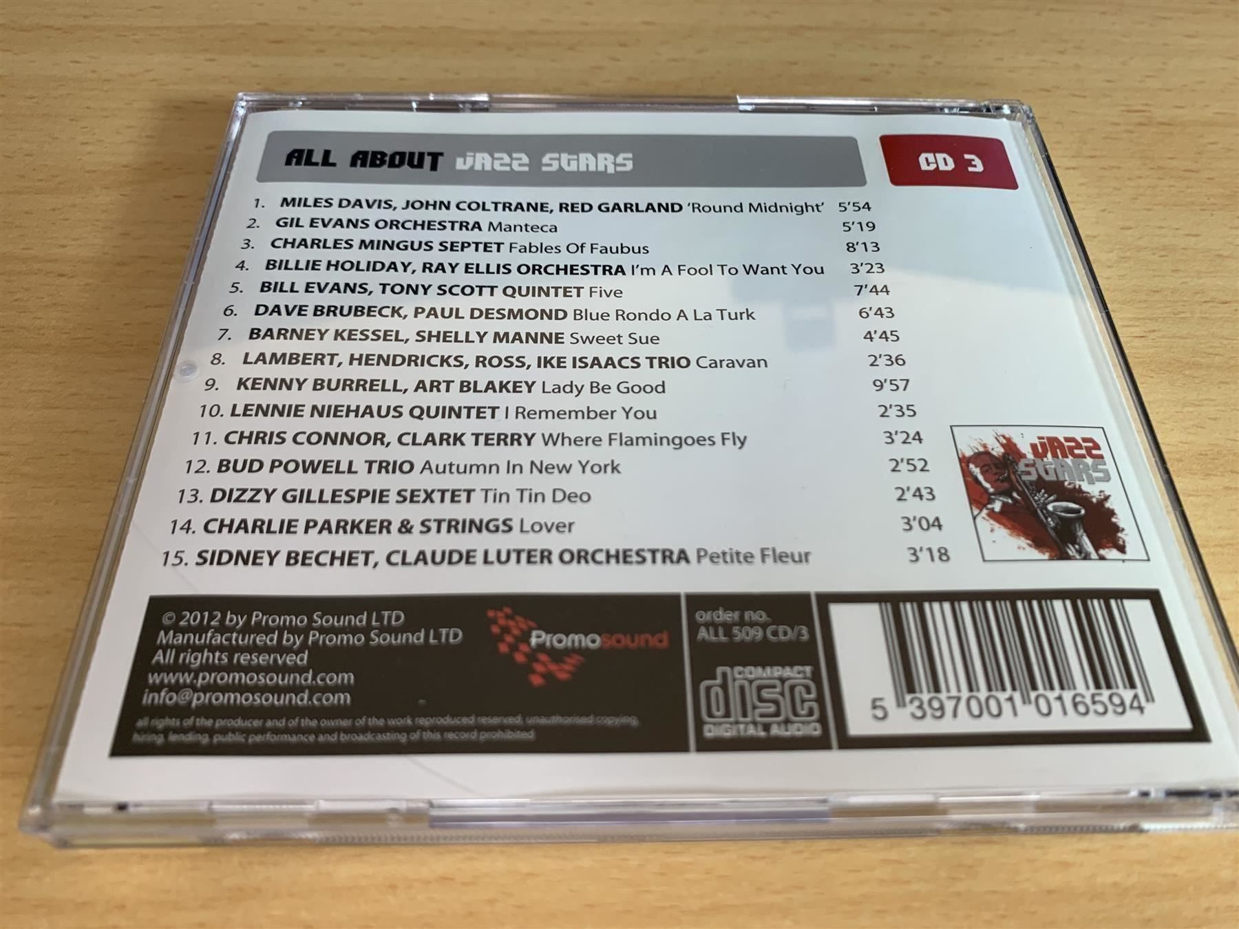 CD: All About Jazz Stars - 5 CD – Usato da Rikon im Tösstal venduto da Alpenmutz 3