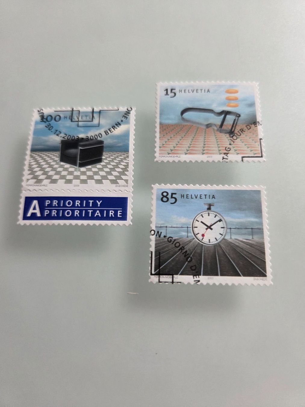 Tutti i francobolli: 2003 Freimarken Design – Usato da Aarau venduto da Casl63