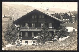 Gstaad, Chalet Alpenblick, Hotel-Pension