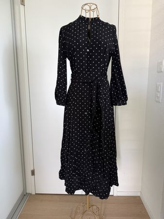 WHISTLES dress polka dot size XS