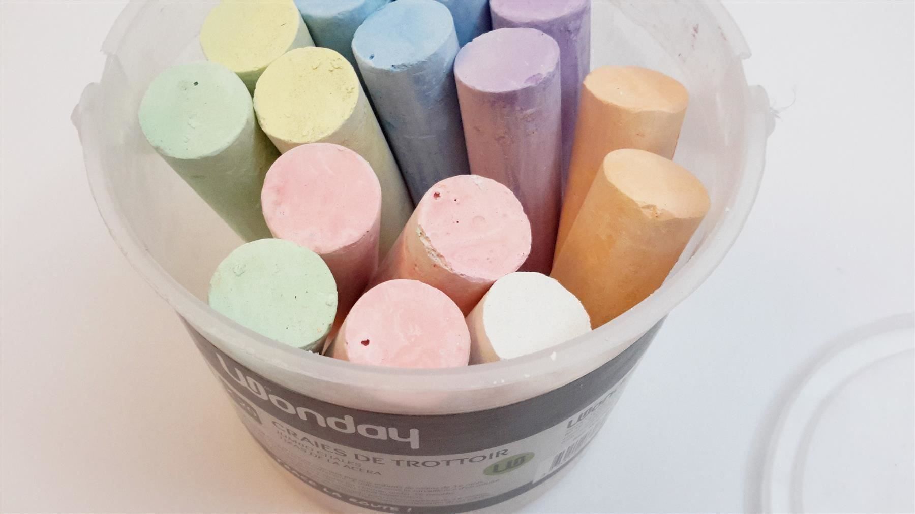 Farben: Straßenmalkreide, Kreide, 20x in Eimer – Neu und originalverpackt aus St. Gallen von cointec 4