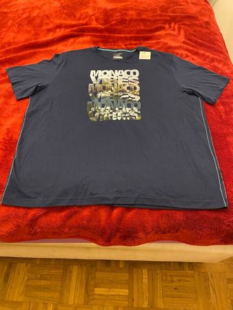 blaue Hajo Polo & Sportswear T-Shirt in Größe 3XL ist
