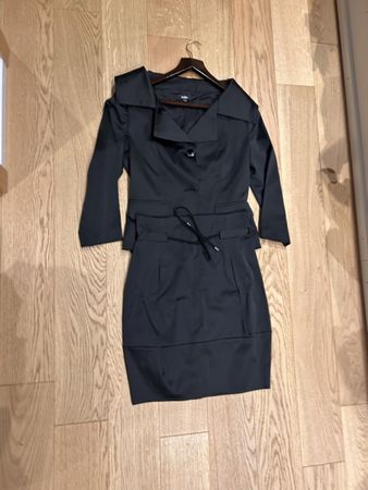 Lussile two-piece black set , size S / 44, chic look
