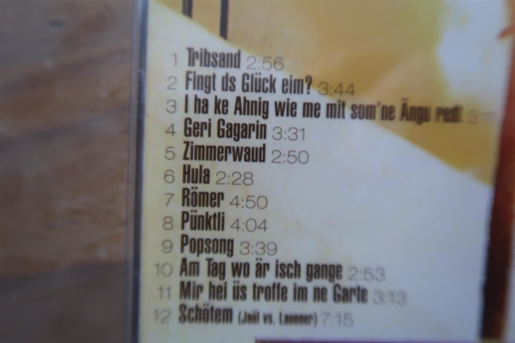 CD: ZÜRIWEST - ALOHA FROM - CD – Usato da Basel venduto da Patiscat 2