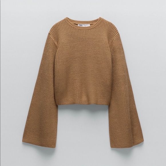 Zara Maglioni & Felpe: Zara Pullover braun weit geschnittene Ärmel – Nuovo (secondo la descrizione) da Zürich venduto da di_archive