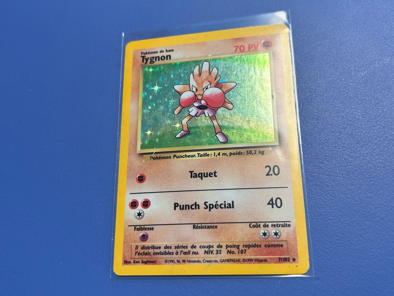 Pokémon Carte collezionabili: 1999 Tignon 7/102 Set de Base FR – Usato da Schlieren venduto da happymerchant64