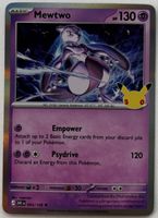 Pokémon Mewtwo 063/128 30th Celebration EN