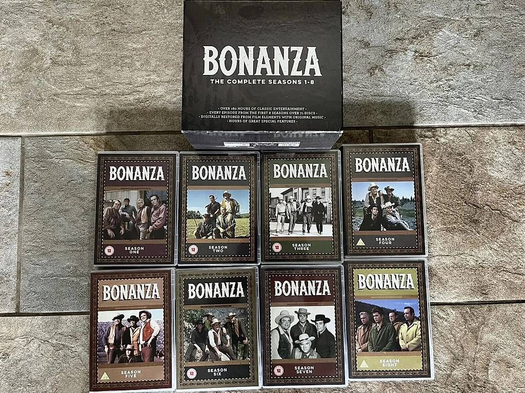 Tutti i DVDs: BONANZA - Series 1-8 Re-Digitalized Official CBS Programming – Usato da Beckenried venduto da AS2024 1