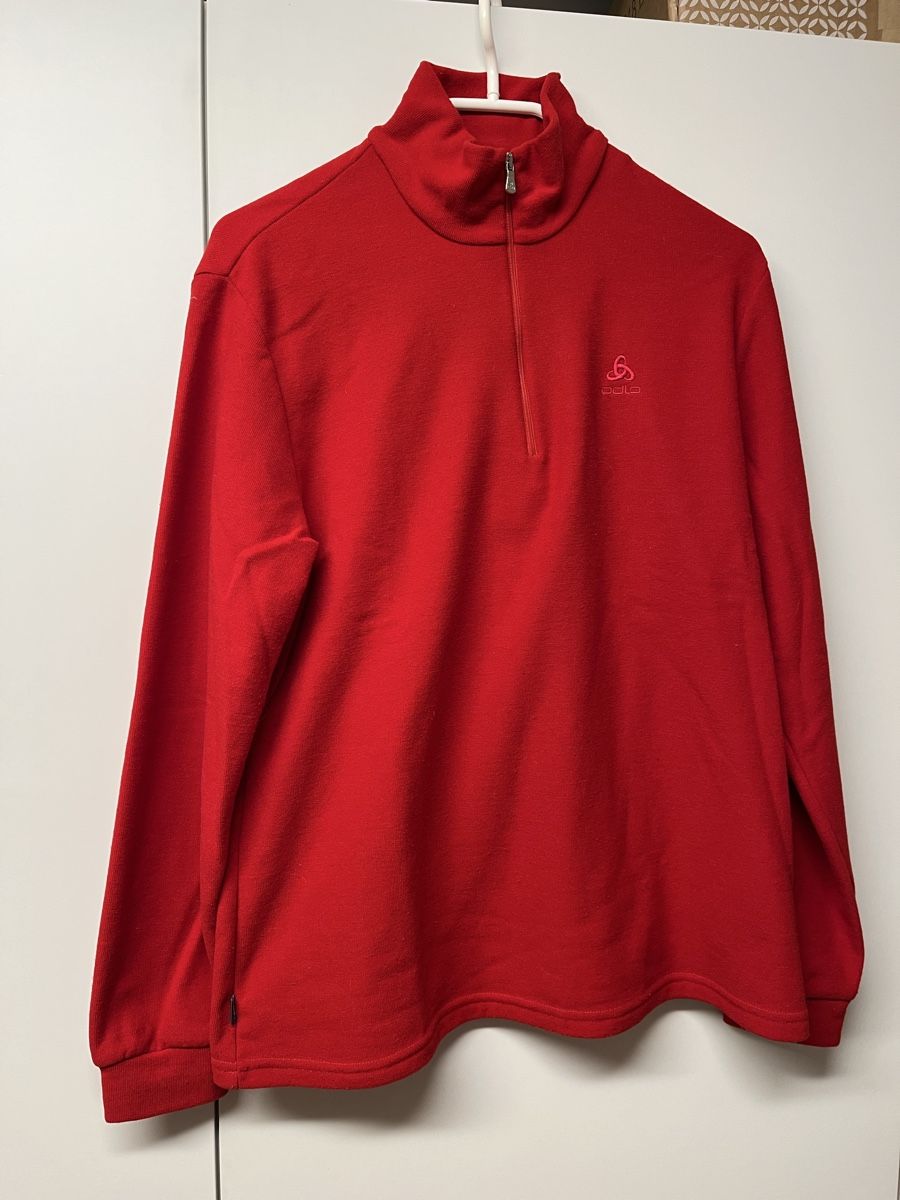 Odlo Maglioni & Felpe: Roter Odlo Damenpullover Grösse Lady L – Usato da Bettlach venduto da Brissoni 1