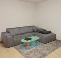 Ecksofa Grau mit Longchair – Wasserabweisend – TOP Zustand!