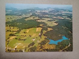 Ak Jura La Theurre Auberge de la Couronne Flugaufnahme