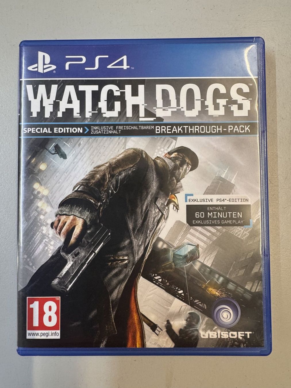 Sony Jeux: PS4 Spiel Watch Dogs – D'occasion à Roggliswil par wipix
