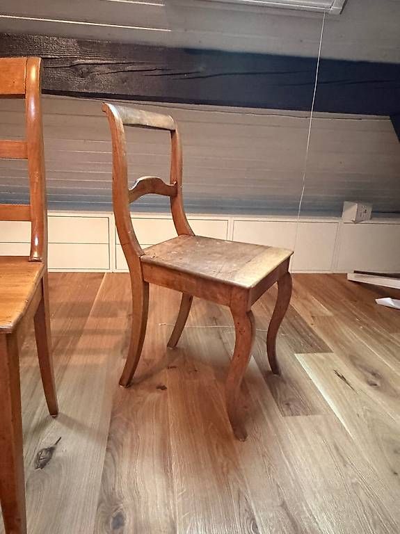 Sedie: 3 Biedermeier Stühle / Holzstühle – Usato da Basel venduto da carmina.grob 2