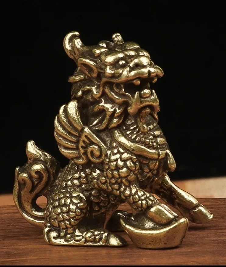 Sculture & Statue: Bronze paire chiens foo – Nuovo e nell'imballaggio originale da Vernier venduto da 19pigments 4