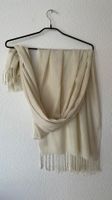 Schal Foulard Pareo Halstuch 180x66cm Beige
