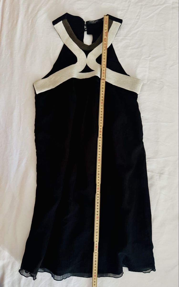 Vestiti: Schwarzes Sommerkleid Gr. 38 – Usato da Cham venduto da matap1