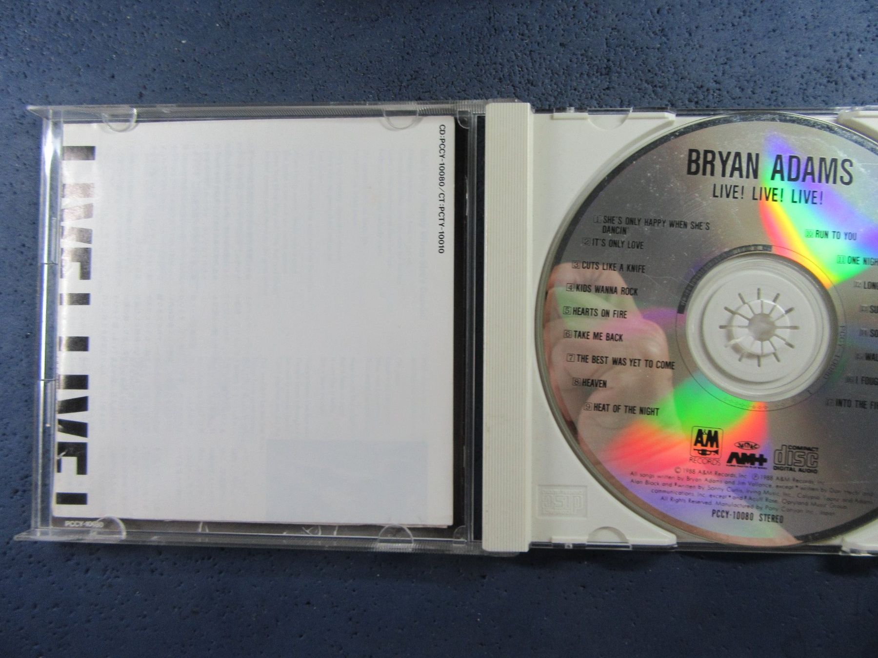 CD: BRYAN ADAMS CD " LIVE! LIVE! LIVE! " – Usato da Ettingen venduto da Hausi4711 2