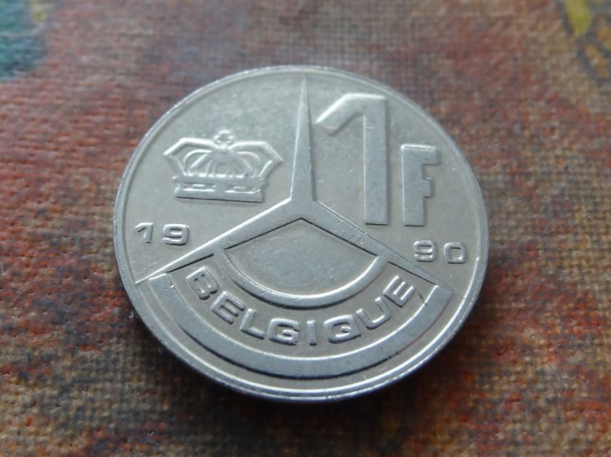 Tutti le monete: BELGIQUE  1  Franc  1990 – Usato da Romanel-sur-Lausanne venduto da Swift13