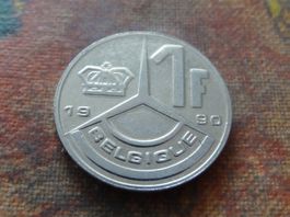 BELGIQUE  1  Franc  1990