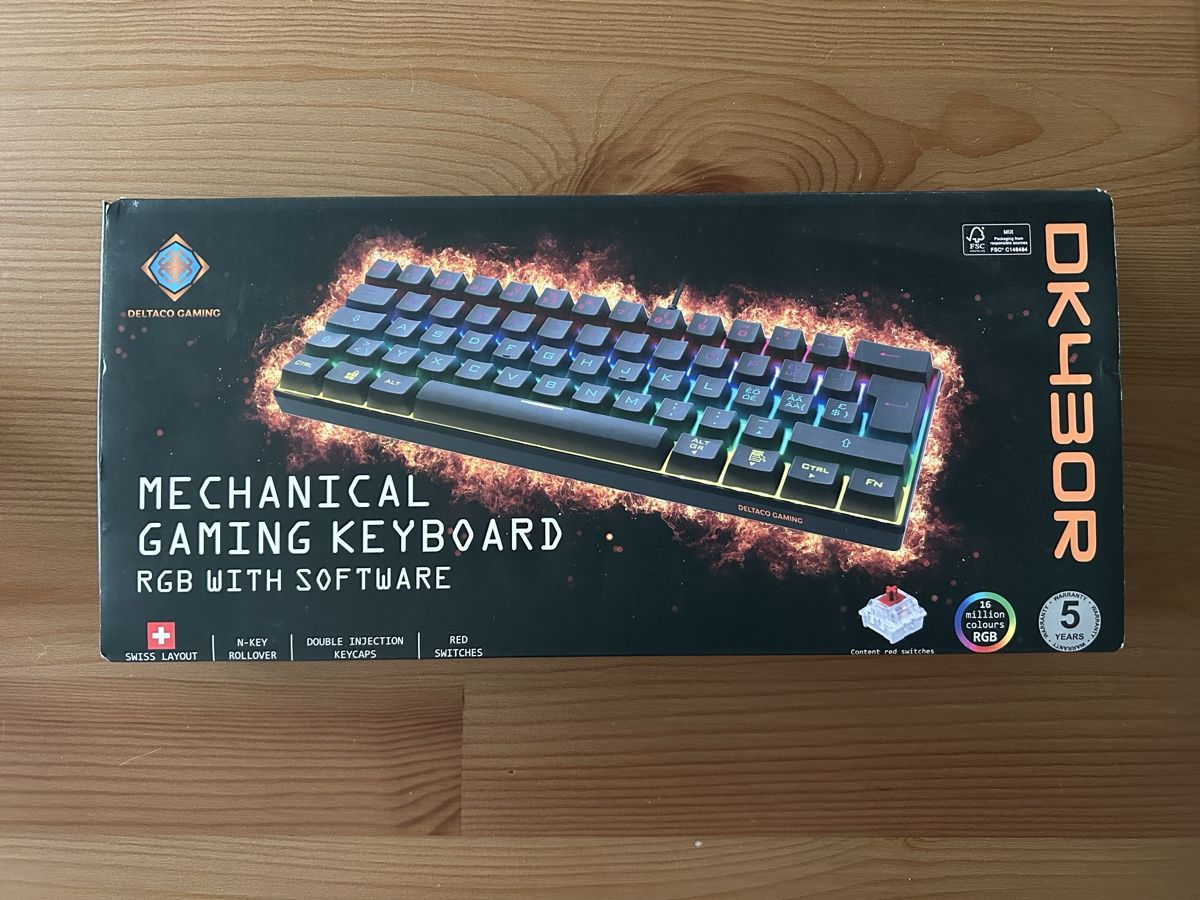 Tastiere: Deltaco Gaming Tastatur – Nuovo (secondo la descrizione) da Muttenz venduto da luui97