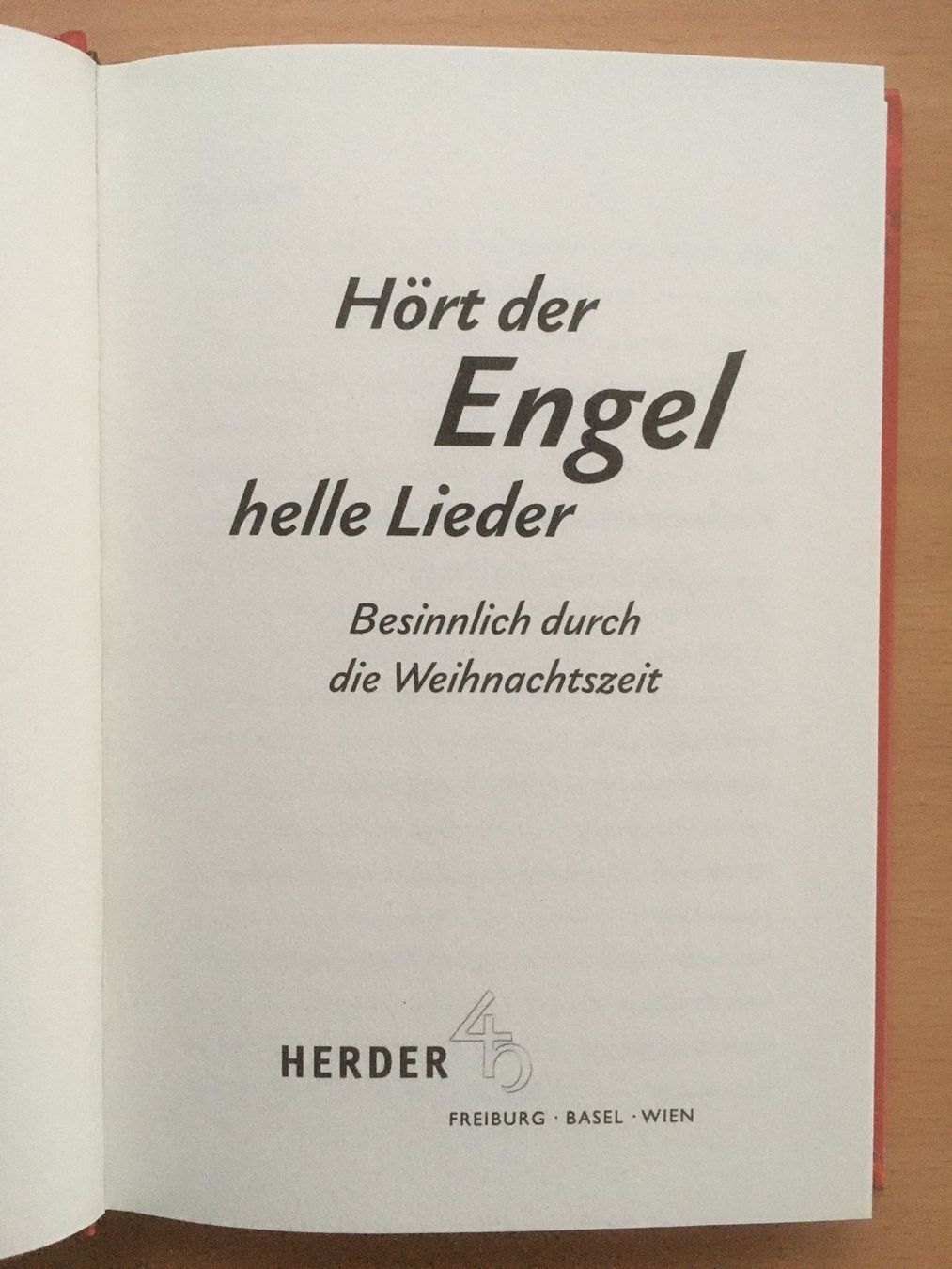 Bücher: Hört der Engel helle Lieder – Neu (gemäss Beschreibung) aus Grenchen von Kogi7 2