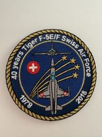 Tiger F-5 40 years patch 