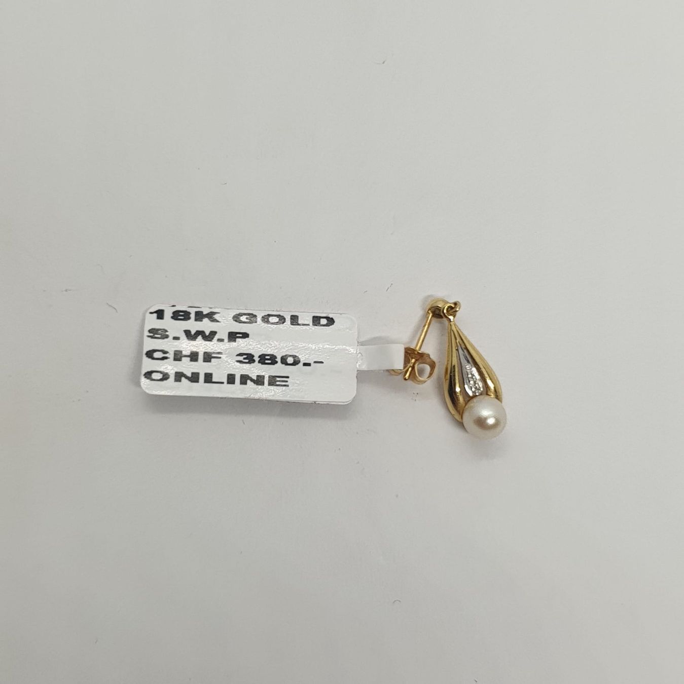 Ohrringe & -stecker: Echt 18K Gold - S.W.P Ohrhänger – Gebraucht aus Luzern von Luzern-Goldhaus 2