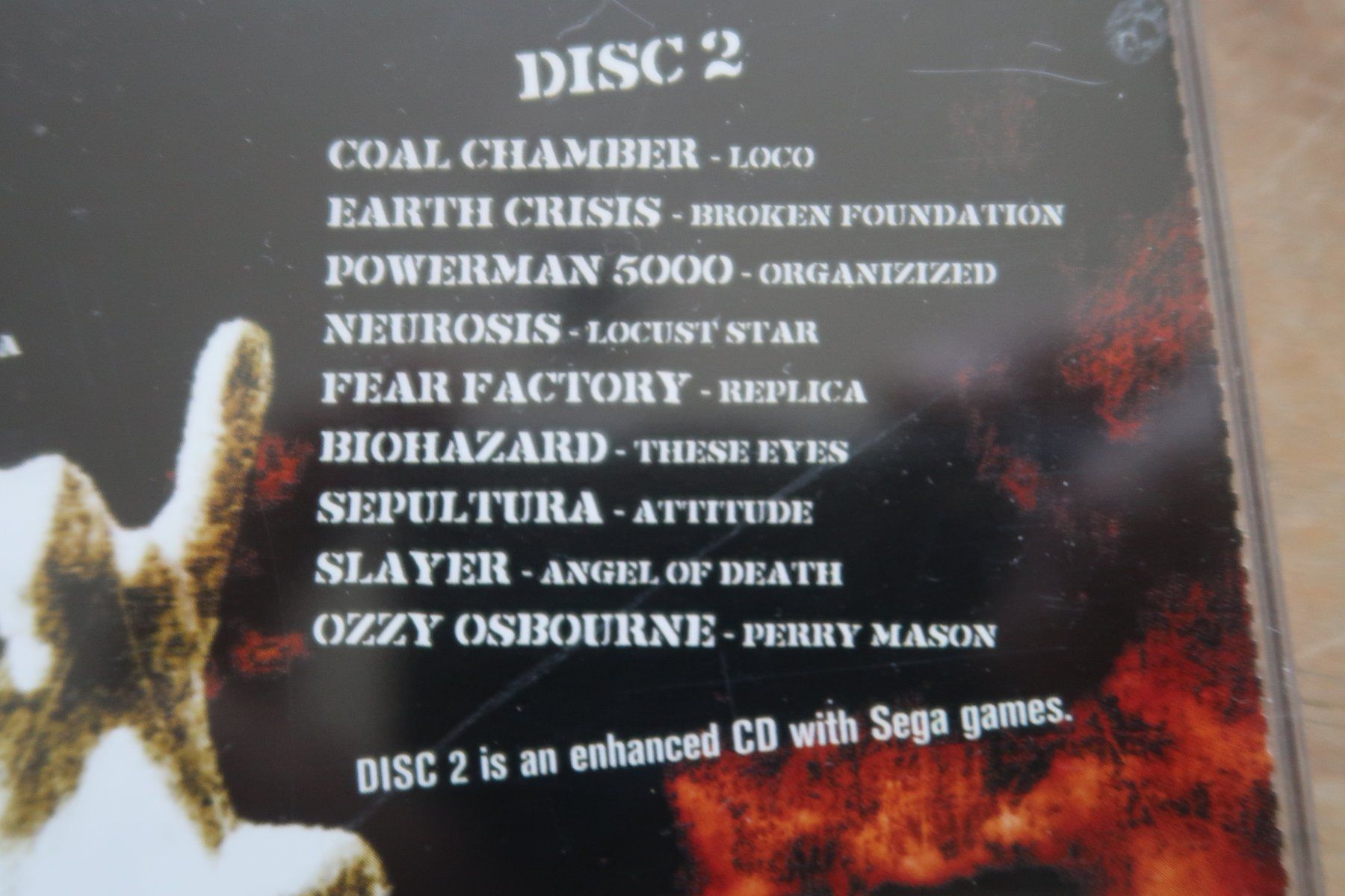 CD: OZZFEST - SECOND STAGE LIVE - OZZY OSBOURNE - 2x CD – Usato da Basel venduto da Patiscat 3