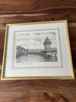 Kunstdruck Kappelbrücke