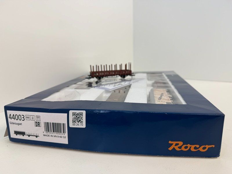 Roco Modellini di ferrovie: Roco "44003", Spur H0, DR, Güterzugset – Usato da Büsserach venduto da ModellbahnDepot