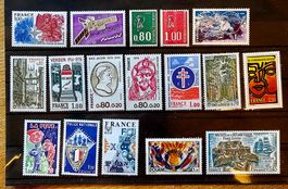 FRANCE timbres neufs ** ~1976