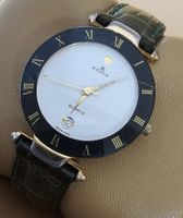 Edox Quartz Swiss made Elegante Armbanduhr