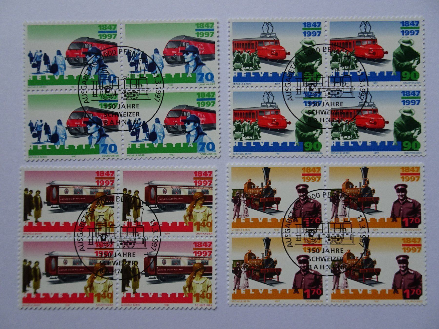 Tous les timbres: 1997 – Neuf (Voir description) à Aadorf par Chnorli-Furz