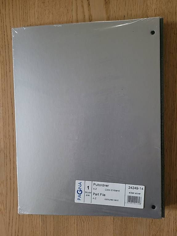 Ordner: Pultordner A-Z Silber – Neu und originalverpackt aus Stäfa von Arjen2011 1