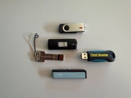 Petit lot de clés USB USB stick