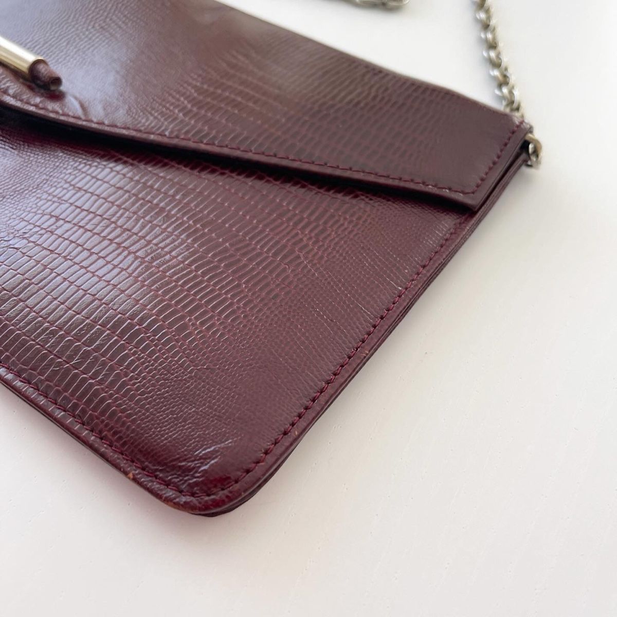 Bally Borse da donna: BALLY Vintage Lizard Leather Bag/Clutch – Usato da Emmen venduto da Avviivva_Com2023 4
