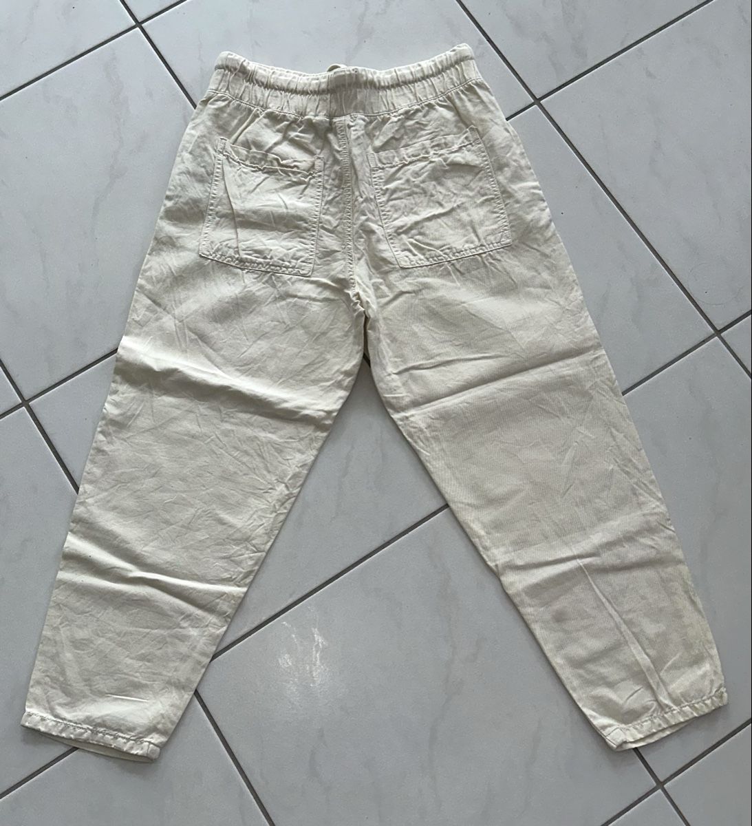 Zara Pantaloni: ZARA HOSE GR. S LEINEN neuwertig – Nuovo (secondo la descrizione) da Unteraegeri venduto da MH203 7
