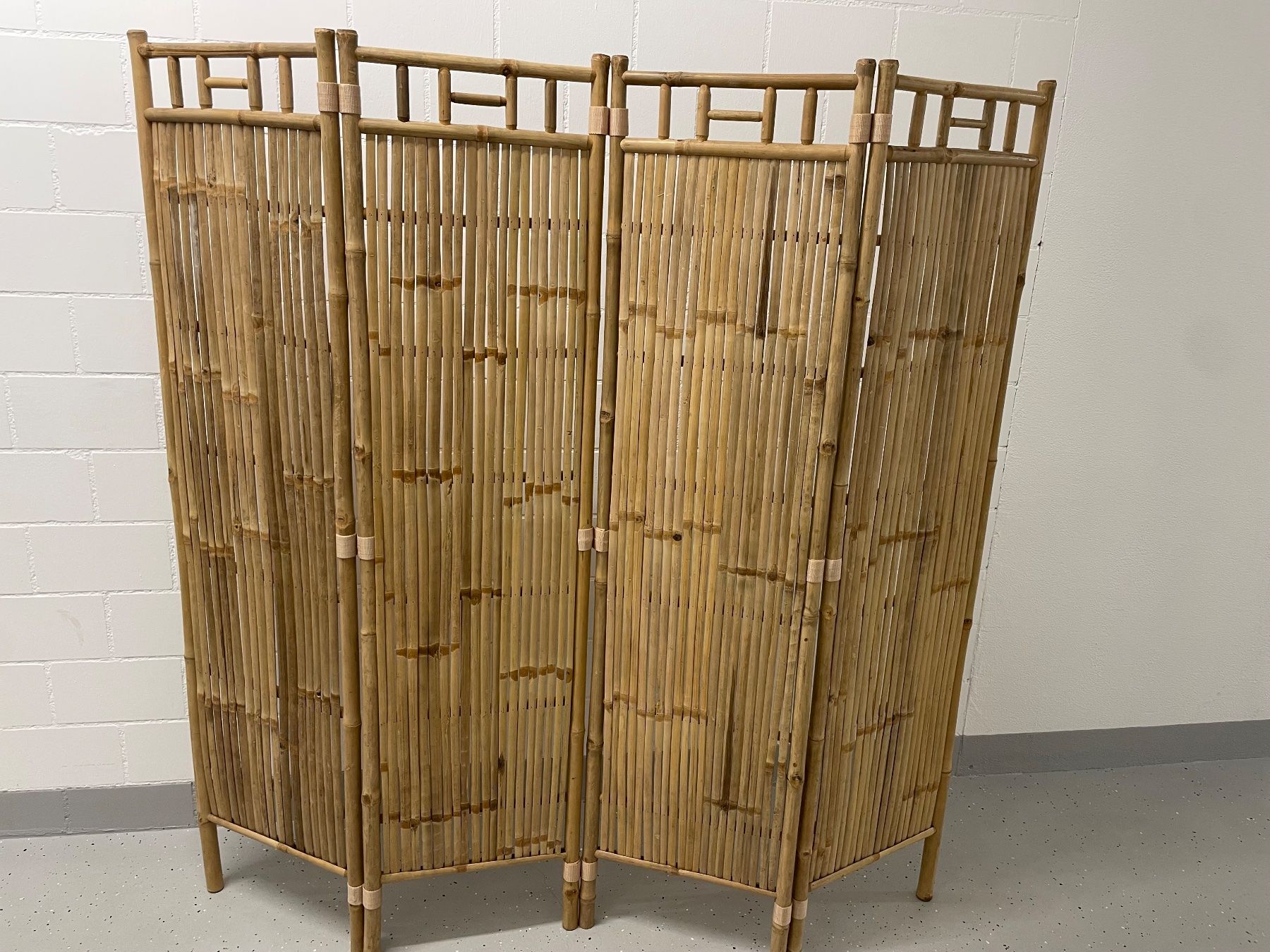 Paraventi: Paravent aus Bambus, ca. 170 x 180 – Usato da Cham venduto da 2eye 1