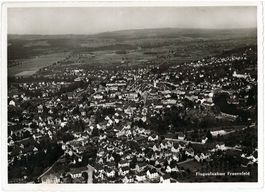TG 201 FRAUENFELD Flugaufnahme Swissair GF
