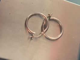 Kreolen Silber (2cm) stabil